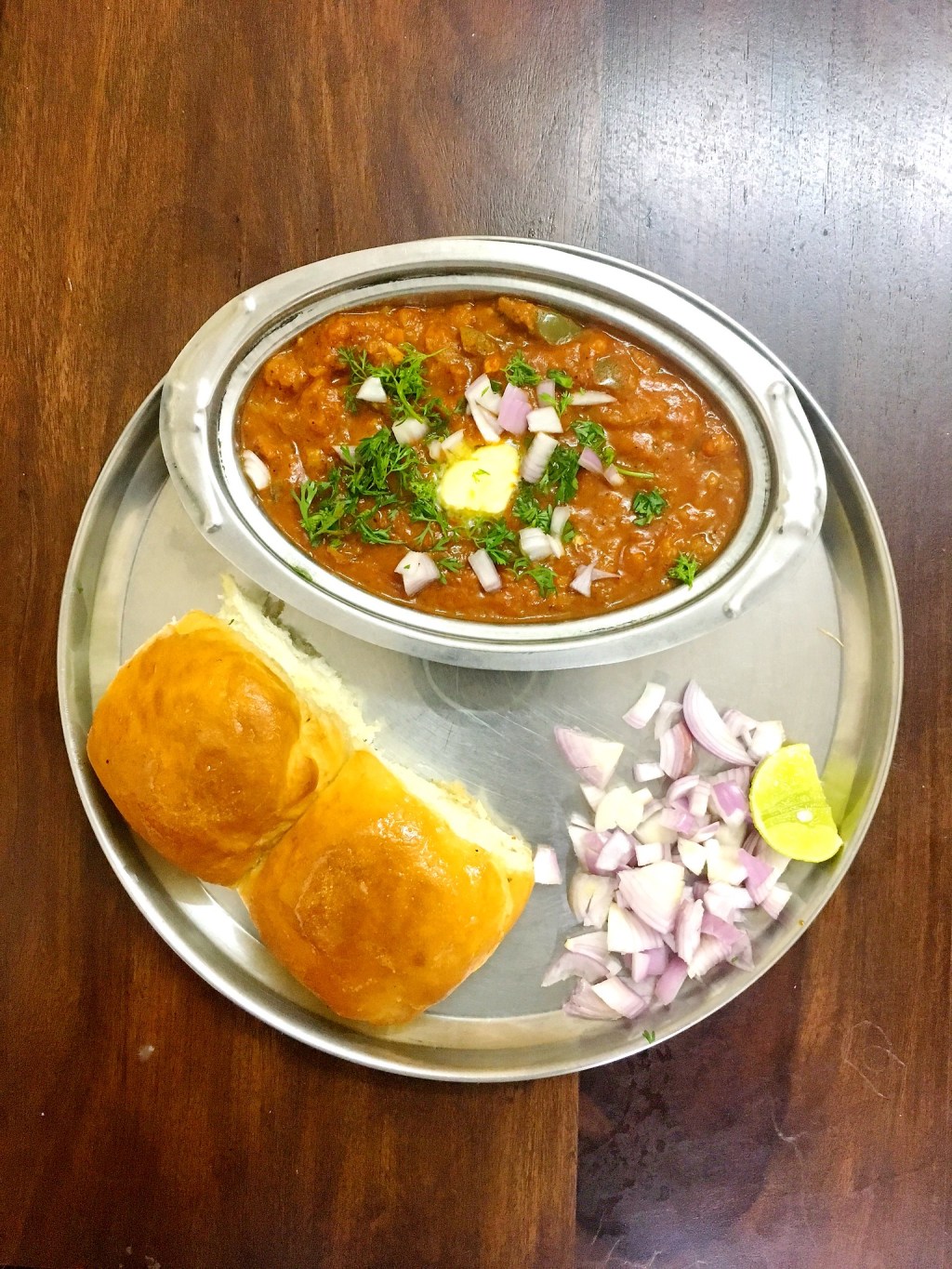 Bambaiya Pav Bhaji